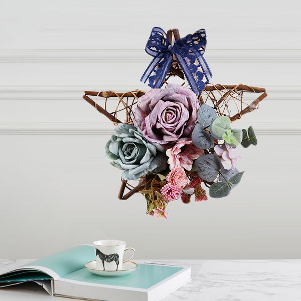 decorative flowers & wreaths mo-od christmas family diy decoration pentagonal star garland rattan ornaments garden wedding decor high qualit
decorative flowers & wreaths mo-od christmas family diy decoration pentagonal star garland rattan ornaments garden wedding decor high qualit