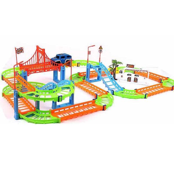 diy 3d variety electric track railway car speed rail train model colorful racing assemble educational toys gifts for children
diy 3d variety electric track railway car speed rail train model colorful racing assemble educational toys gifts for children