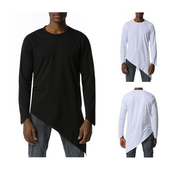 men's t-shirts irregular split t shirt men autumn mens harajuku hip hop cosplay dance tshirts casaul loose fit solid color tee homme, White;black
men's t-shirts irregular split t shirt men autumn mens harajuku hip hop cosplay dance tshirts casaul loose fit solid color tee homme, White;black