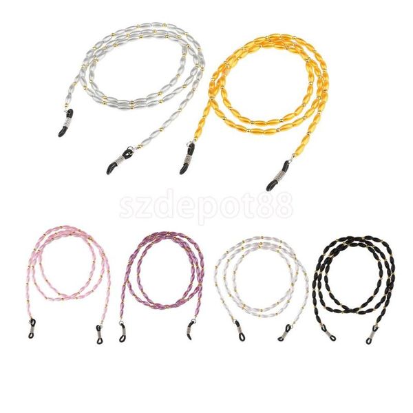 6 pieces spectacles eyeglass sun eye glasses holder necklace sunglasses chain lanyard eyewear neck cord strap lace with beads, Silver
6 pieces spectacles eyeglass sun eye glasses holder necklace sunglasses chain lanyard eyewear neck cord strap lace with beads, Silver