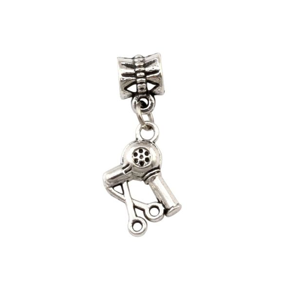 50pcs antique silver scissors blow dryer hair stylist dangle bead fit silver european charm bracelets 31 x 15 mm jewelry diy, Bronze;silver
50pcs antique silver scissors blow dryer hair stylist dangle bead fit silver european charm bracelets 31 x 15 mm jewelry diy, Bronze;silver