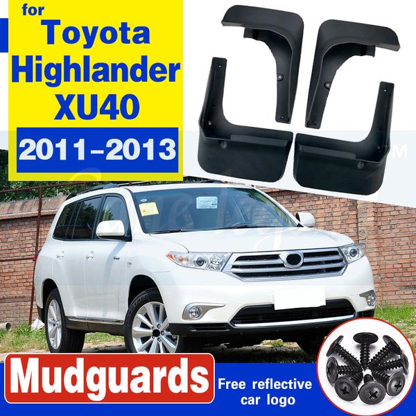car mud flaps mudguards mudflaps splash guards fender accessories for toyota highlander xu40 2011 2012 2013
car mud flaps mudguards mudflaps splash guards fender accessories for toyota highlander xu40 2011 2012 2013