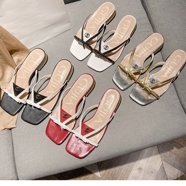 italian gujia gg 2020 summer jelly shoes sandals with personalized rivets pink bright patent leather comfortable non slip design, Black
italian gujia gg 2020 summer jelly shoes sandals with personalized rivets pink bright patent leather comfortable non slip design, Black