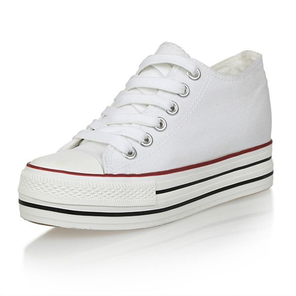6cm women sneakers thick bottom denim wedge female canvas shoes for women sneakers platform beatherable woman casual shoes white y200801, Black
6cm women sneakers thick bottom denim wedge female canvas shoes for women sneakers platform beatherable woman casual shoes white y200801, Black