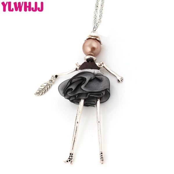 pendant necklaces ylwhjj brand women cute gray dress doll long chain necklace girls fairy maxi statement fashion jewelry, Silver
pendant necklaces ylwhjj brand women cute gray dress doll long chain necklace girls fairy maxi statement fashion jewelry, Silver