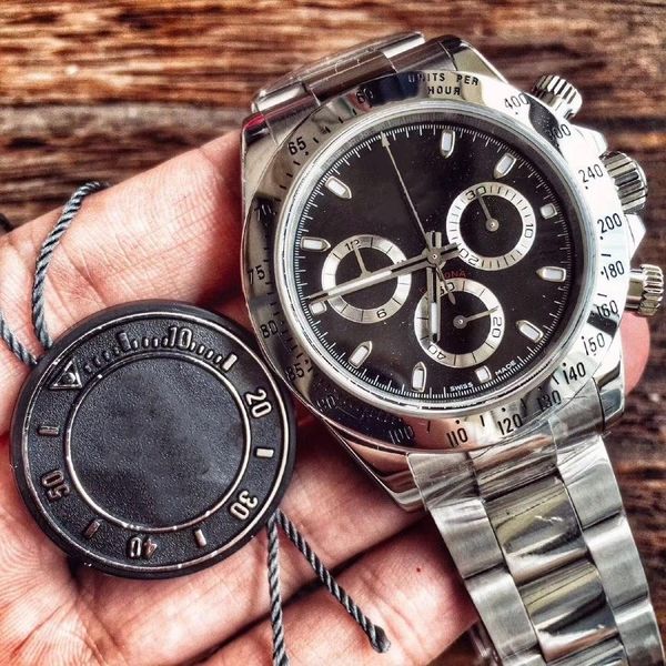 men 40mm watch mechanical automatic watches steel bracelet ceramic bezel sapphire 116500 116520ln cosmograph dive wristwatch, Slivery;brown
men 40mm watch mechanical automatic watches steel bracelet ceramic bezel sapphire 116500 116520ln cosmograph dive wristwatch, Slivery;brown
