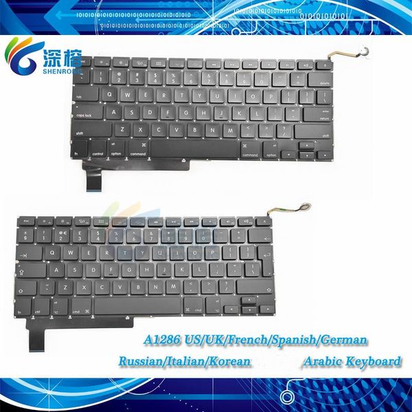 lapreplacement keyboards a1286 keyboard for pro 15" us/uk/french/spanish/german/russian/italian/korean/arabic 2009-2012 year
lapreplacement keyboards a1286 keyboard for pro 15" us/uk/french/spanish/german/russian/italian/korean/arabic 2009-2012 year