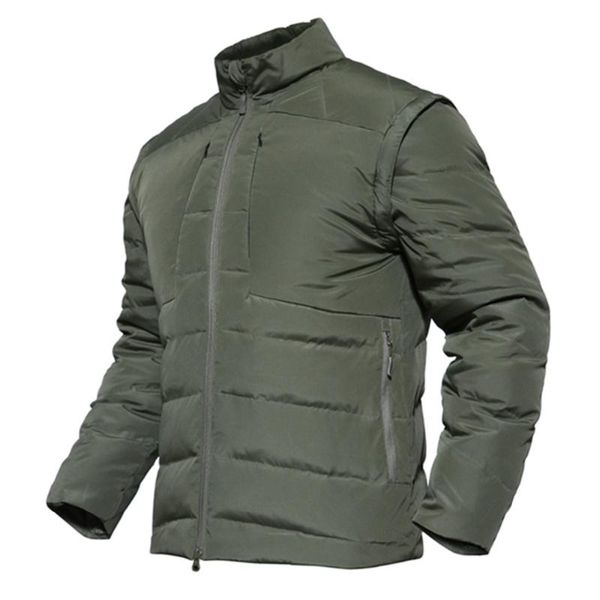men's down & parkas shanghai story men jackets thick warm tactical overcoat parka 90% white duck sleeve detachable fashion vest, Black
men's down & parkas shanghai story men jackets thick warm tactical overcoat parka 90% white duck sleeve detachable fashion vest, Black