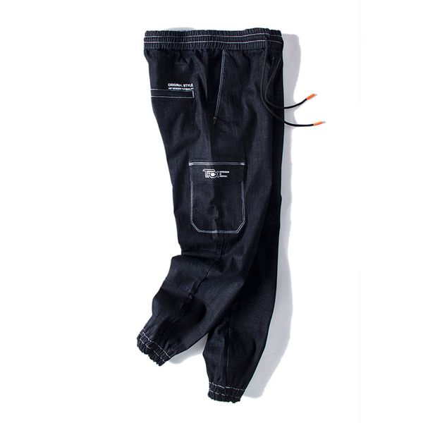 large men's casual black elastic waist nine-point jeans tide brand fashion new style male elastic trousers plus size 4xl 5xl 6xl, Blue
large men's casual black elastic waist nine-point jeans tide brand fashion new style male elastic trousers plus size 4xl 5xl 6xl, Blue