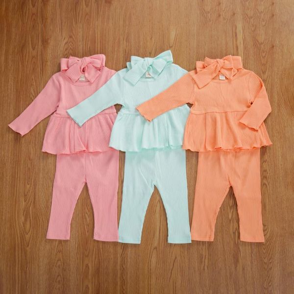 new baby girls 3pcs autumn clothes set warm long sleeve solid color knitted pit strip long pants+headband, White
new baby girls 3pcs autumn clothes set warm long sleeve solid color knitted pit strip long pants+headband, White