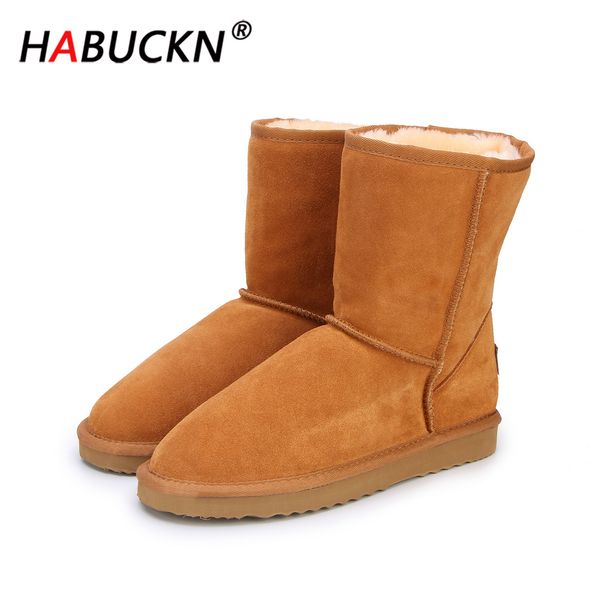 habuckn new australian 100% genuine leather fashion girls winter snow boots for women warm winter shoes ing, Black
habuckn new australian 100% genuine leather fashion girls winter snow boots for women warm winter shoes ing, Black