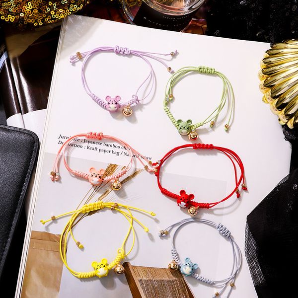 2020 new trendy lucky mouse small bell bracelet for women handmade weave adjustable rope bracelets & bangles birthday gifts, Golden;silver
2020 new trendy lucky mouse small bell bracelet for women handmade weave adjustable rope bracelets & bangles birthday gifts, Golden;silver