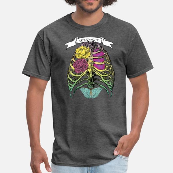 creepy but cute pastel goth floral ribcage heart t shirt men designer tee shirt s-xxxl basic solid famous funny spring autumn unique shirt
creepy but cute pastel goth floral ribcage heart t shirt men designer tee shirt s-xxxl basic solid famous funny spring autumn unique shirt