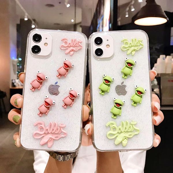 cute 3d clear frog glitter phone case for iphone 11pro case for se xs max xr x 6 6s 7 8plus cartoon soft tpu transparent bling cover
cute 3d clear frog glitter phone case for iphone 11pro case for se xs max xr x 6 6s 7 8plus cartoon soft tpu transparent bling cover