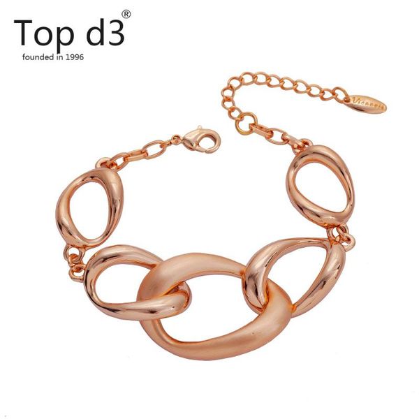 d3 viennois group wholesale noble fashion rose color gold color women bracelet charm wedding chain jewelry, Black
d3 viennois group wholesale noble fashion rose color gold color women bracelet charm wedding chain jewelry, Black