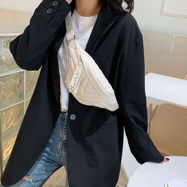 waist bags single-backed pure-color straddle bag fashionable mini-rhombus waistband and breast
waist bags single-backed pure-color straddle bag fashionable mini-rhombus waistband and breast