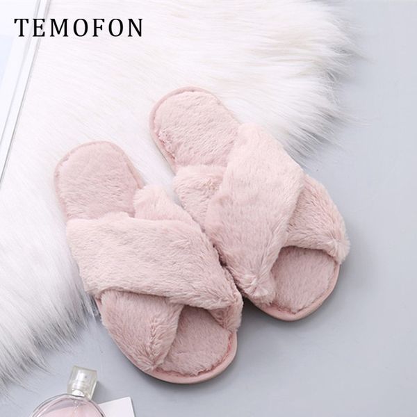 temofon women slippers home soft winter shoes white pink plush house slippers female flip flops flats fur shoes ladies hvt1427, Black
temofon women slippers home soft winter shoes white pink plush house slippers female flip flops flats fur shoes ladies hvt1427, Black