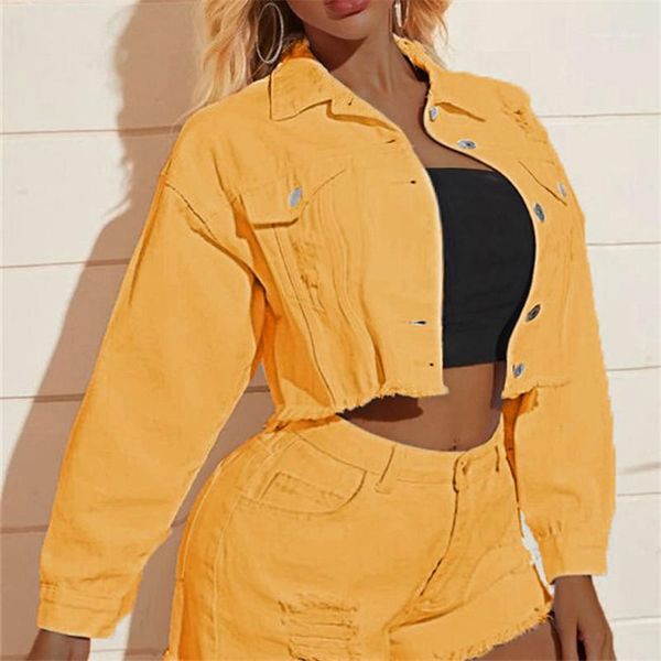casual long sleeve lapel neck jackets womens clothing women jacket fashion light color pocket jean jackets, Black;brown
casual long sleeve lapel neck jackets womens clothing women jacket fashion light color pocket jean jackets, Black;brown