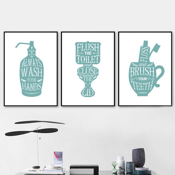 funny bathroom poster blue wall paintings wash your hands brush canvas painting posters toilet art print pictures bathroom decor
funny bathroom poster blue wall paintings wash your hands brush canvas painting posters toilet art print pictures bathroom decor