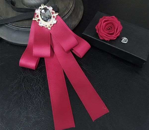 new clothing fashion trend high-end wedding dress accessories pink bow tie multicolor korean suit business accessories, Black;gray
new clothing fashion trend high-end wedding dress accessories pink bow tie multicolor korean suit business accessories, Black;gray