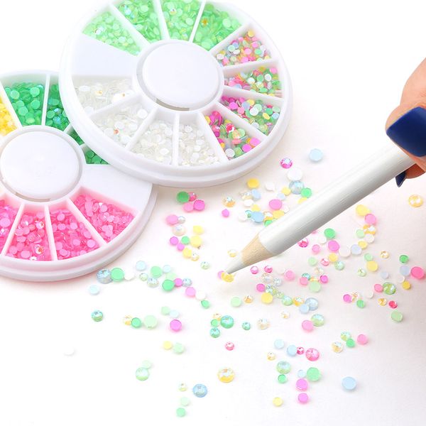 1 box multi-size ss4-8 nail luminous rhinestones dotting pen set for 3d glitter flatback fluorescence nail art new decorations, Silver;gold
1 box multi-size ss4-8 nail luminous rhinestones dotting pen set for 3d glitter flatback fluorescence nail art new decorations, Silver;gold
