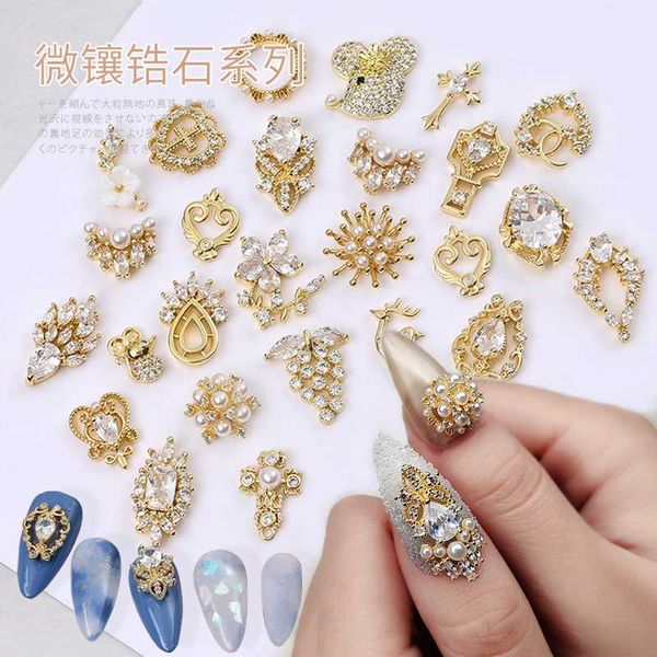 5pcs 3d gold alloy zircon flower nail art decorations crystal rhinestones decoration nails accessories jewelry supplies charms, Silver;gold
5pcs 3d gold alloy zircon flower nail art decorations crystal rhinestones decoration nails accessories jewelry supplies charms, Silver;gold