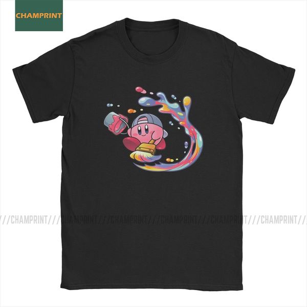 painting kirby t shirt for men cotton fun t-shirts crewneck game cute star geek pink tee shirt short sleeve clothing graphic
painting kirby t shirt for men cotton fun t-shirts crewneck game cute star geek pink tee shirt short sleeve clothing graphic