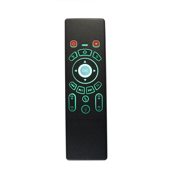 cgjxst6 2 .4ghz 6 -axis colorful backlit air mouse wireless keyboard touchpad ir learning remote control for x96 mini smart android tv box p 
cgjxst6 2 .4ghz 6 -axis colorful backlit air mouse wireless keyboard touchpad ir learning remote control for x96 mini smart android tv box p
