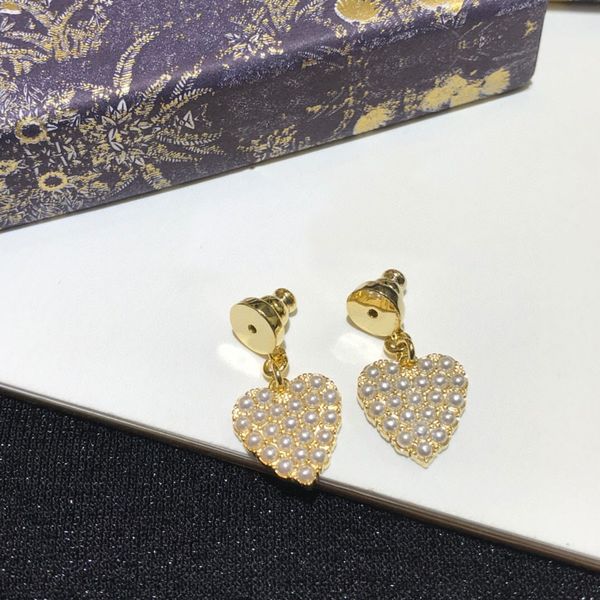 fashion letter pearl love earrings aretes for lady women party wedding lovers gift engagement jewelry with box, Silver
fashion letter pearl love earrings aretes for lady women party wedding lovers gift engagement jewelry with box, Silver