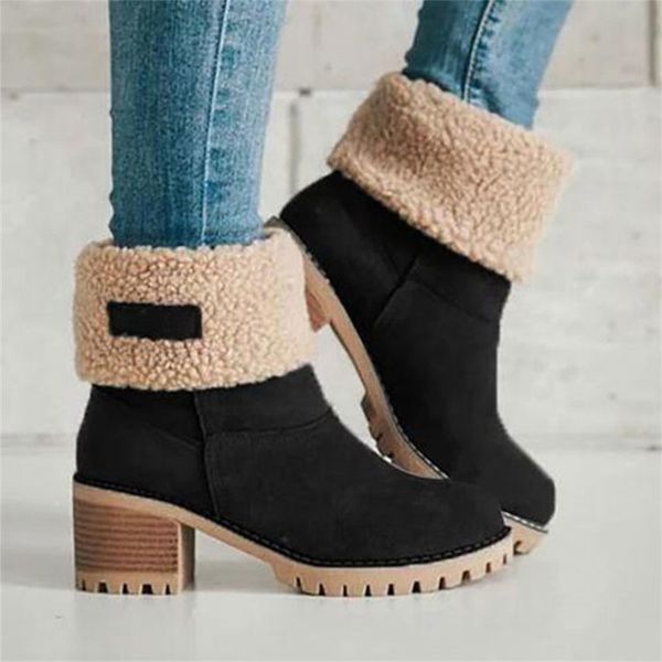 winter women fur warm snow boots ladies warm wool booties ankle boot comfortable shoes plus size 35-43 casual women mid boots, Black
winter women fur warm snow boots ladies warm wool booties ankle boot comfortable shoes plus size 35-43 casual women mid boots, Black