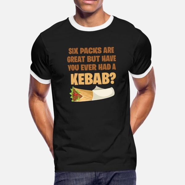 kebab six packs are great but have you ever had ke t shirt men design cotton o neck trend fitness funny casual summer original shirt
kebab six packs are great but have you ever had ke t shirt men design cotton o neck trend fitness funny casual summer original shirt