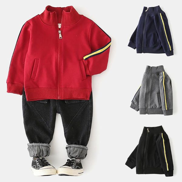 windproof child coat boys and girls jackets zip-up jacket stand collar long sleeve warm kids leisure jacket for girls 2-7 years, Blue;gray
windproof child coat boys and girls jackets zip-up jacket stand collar long sleeve warm kids leisure jacket for girls 2-7 years, Blue;gray