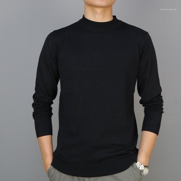 sweater long sleeve solid color fashion clothing homme slim fit warm knit mens turtle neck, White;black
sweater long sleeve solid color fashion clothing homme slim fit warm knit mens turtle neck, White;black