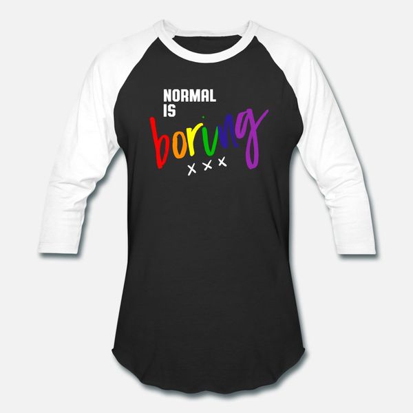normal is boring lgbt gay pride t shirt men print cotton o-neck trend crazy funny summer style leisure shirt
normal is boring lgbt gay pride t shirt men print cotton o-neck trend crazy funny summer style leisure shirt