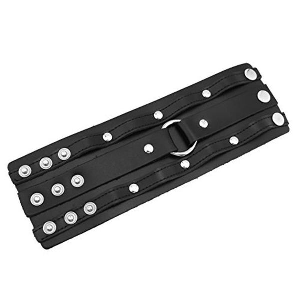 hzman wide cuff wrap gothic wristband punk rock biker wide strap leather bracelet, Black
hzman wide cuff wrap gothic wristband punk rock biker wide strap leather bracelet, Black