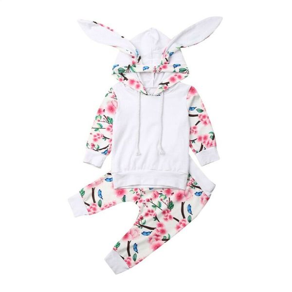 2020 new baby весна осень одежды baby girl ear цветочный капюшон топ + брюки брюки 2pcs комплект обмундирование одежды, White
2020 new baby весна осень одежды baby girl ear цветочный капюшон топ + брюки брюки 2pcs комплект обмундирование одежды, White