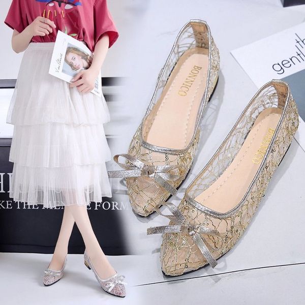 women's lace mesh sandals female breathable sequins cute bow-knot flat shoes woman casual office lady fashion comfortable shoe, Black
women's lace mesh sandals female breathable sequins cute bow-knot flat shoes woman casual office lady fashion comfortable shoe, Black