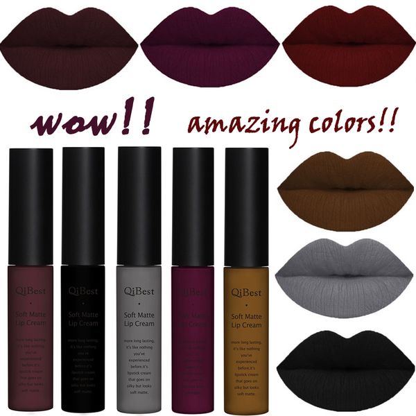 brand waterproof matte nude lipstick lipkit pigment dark red black long lasting lip gloss lot women makeup
brand waterproof matte nude lipstick lipkit pigment dark red black long lasting lip gloss lot women makeup