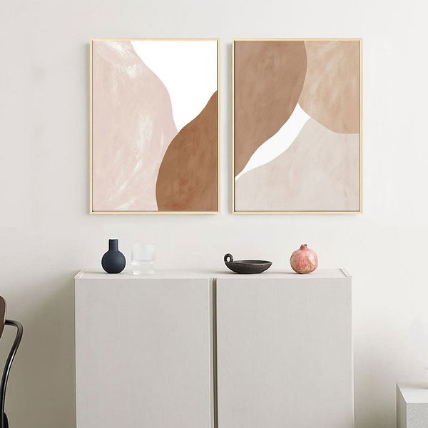 modern beige brown abstract geometric canvas painting wall art prints poster picture for gallery living room interior home decor
modern beige brown abstract geometric canvas painting wall art prints poster picture for gallery living room interior home decor