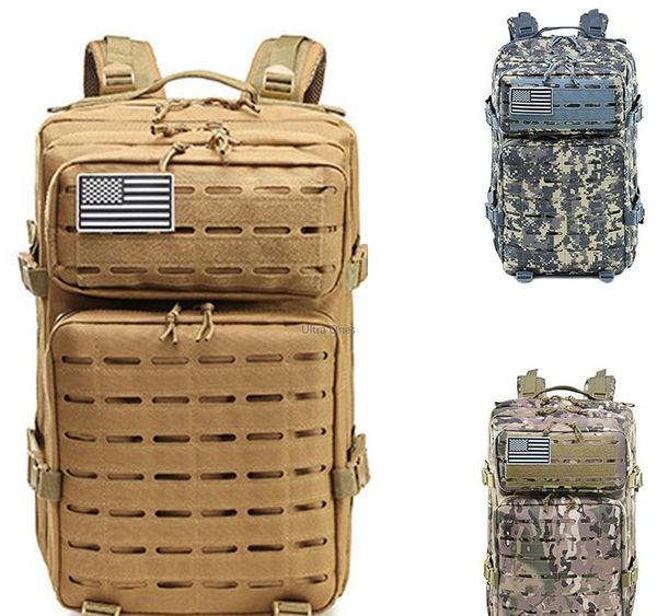 47l large capacity army tactical backpack hiking assault bags camouflage molle pack trekking camping hunting sports bag 
47l large capacity army tactical backpack hiking assault bags camouflage molle pack trekking camping hunting sports bag