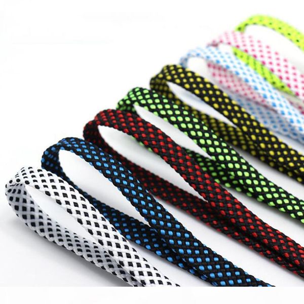 120cm two-color flat shoelace fashion polyester sneaker shoe lace colors checkered double layer hollow flat shoelaces, White;pink
120cm two-color flat shoelace fashion polyester sneaker shoe lace colors checkered double layer hollow flat shoelaces, White;pink