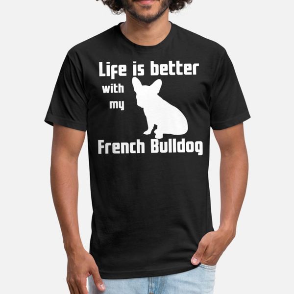 life is better with my french bulldog t shirt men knitted tee shirt s-xxxl letters graphic comfortable spring autumn standard shirt
life is better with my french bulldog t shirt men knitted tee shirt s-xxxl letters graphic comfortable spring autumn standard shirt