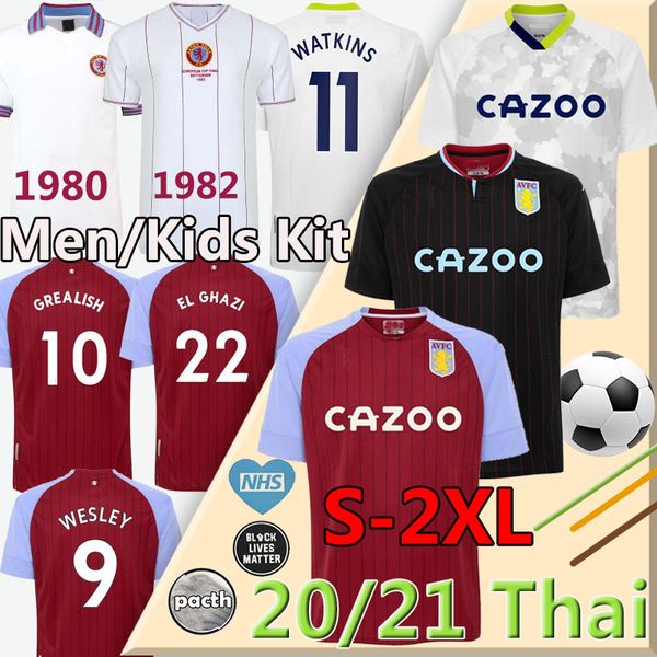 20 21 aston villa retro soccer jerseys wesley grealish kodja el ghazi chester mcginn football shirts men+kids kit uniform, Black;yellow
20 21 aston villa retro soccer jerseys wesley grealish kodja el ghazi chester mcginn football shirts men+kids kit uniform, Black;yellow