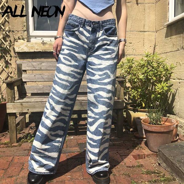 allneon harajuku animal printing high waist jeans y2k fashion vintage 90s zebra partten loosed wide leg pant autumn streetwear, Blue
allneon harajuku animal printing high waist jeans y2k fashion vintage 90s zebra partten loosed wide leg pant autumn streetwear, Blue
