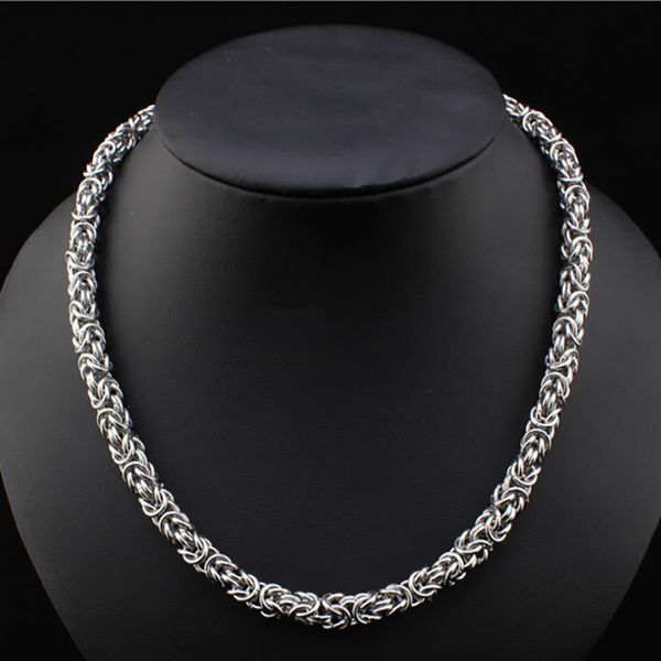 tisnium 316l stainless steel chain necklace for men 8mm male jewelry necklace dragon skeleton choker hip-hop style accessories, Silver
tisnium 316l stainless steel chain necklace for men 8mm male jewelry necklace dragon skeleton choker hip-hop style accessories, Silver