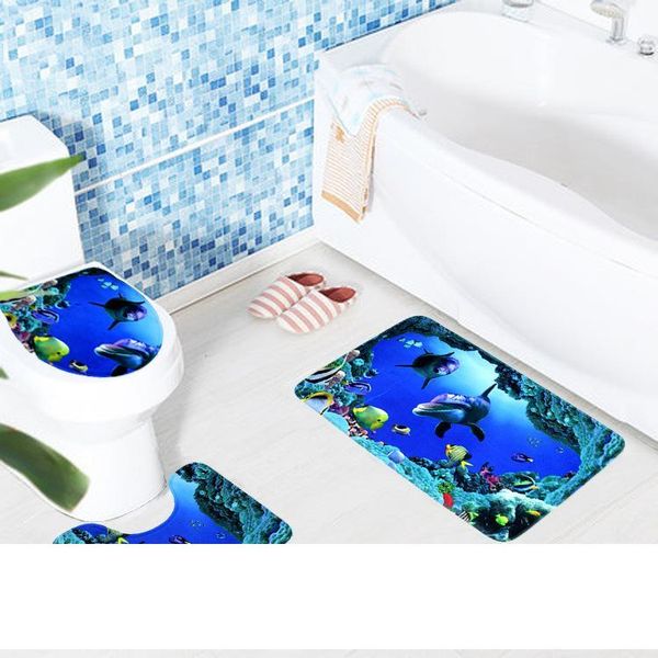2018 3pcs Anti Slip Bath Mats Bathroom Rugs Ocean Underwater World Toilet Mat Carpet Lid Toilet Cover Bathroom mats
2018 3pcs Anti Slip Bath Mats Bathroom Rugs Ocean Underwater World Toilet Mat Carpet Lid Toilet Cover Bathroom mats