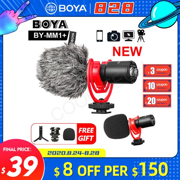 microphone boya by-mm1+ microphone wireless mic super-cardioid condenser sun vlog video mic for phones dslr
microphone boya by-mm1+ microphone wireless mic super-cardioid condenser sun vlog video mic for phones dslr