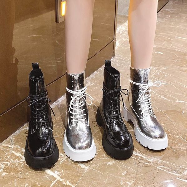 women's mid calf boots shoes leather booties low heels booties boots-women luxury designer round toe autumn 2020, Black
women's mid calf boots shoes leather booties low heels booties boots-women luxury designer round toe autumn 2020, Black