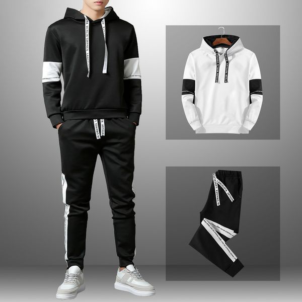 tracksuit men patchwork sportswear men autumn mens hoodies sets spring fashion letter printed sweatshirt hooded trainingspak new, Gray
tracksuit men patchwork sportswear men autumn mens hoodies sets spring fashion letter printed sweatshirt hooded trainingspak new, Gray