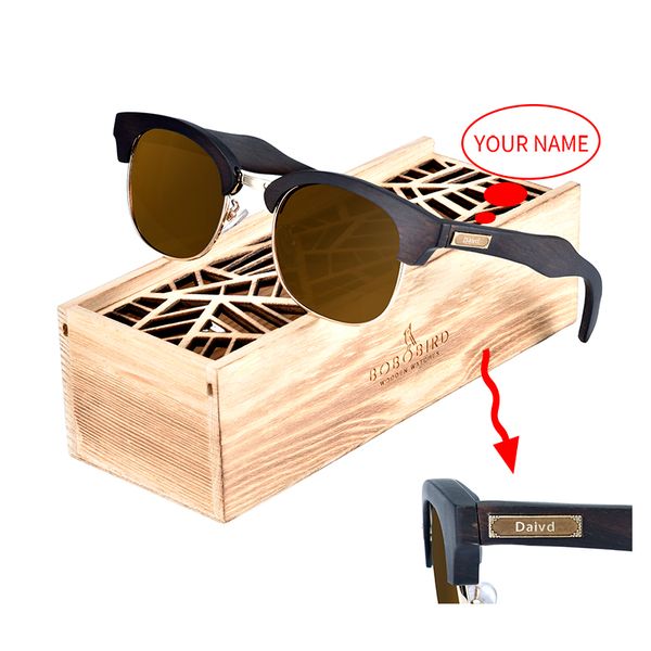 personalized bobo bird wood half-frame cat eye sunglasses women men sun glasses summer style beach eyewear in gifts wood box, White;black
personalized bobo bird wood half-frame cat eye sunglasses women men sun glasses summer style beach eyewear in gifts wood box, White;black
